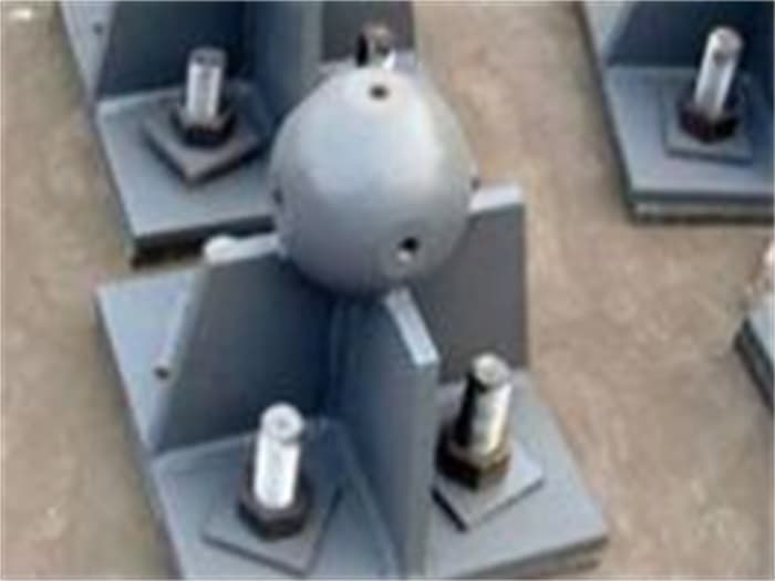 江都螺栓球网架支座